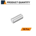 thumbnail image 3 of Uxcell 50pcs Dowel Pins M6(6mm) x 15mm 304 Stainless Steel Cylindrical Shelf Support Peg Pin Rod Fasten Elements for Metal Devices Wood Furniture DIY Installation, Silver, 3 of 7