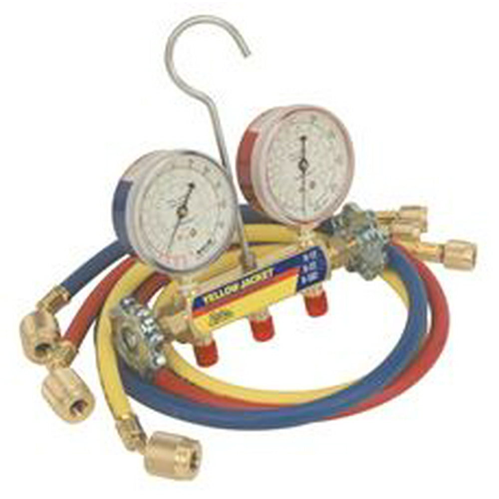 Yellow Jacket Series 41 Charging Manifold Assembly For R22, R404A