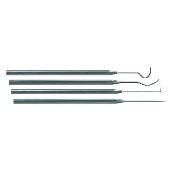 Moody Tools 55-0290 4 Pc. Stainless Steel Precision Probe Set, 25mil