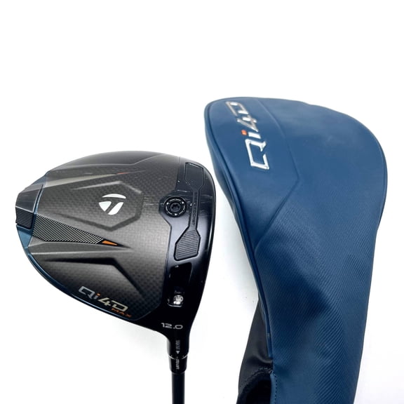 Pre-Owned TaylorMade Qi4D Max Driver 12* Mitsubishi Chemical Reax MR Blue 50 Regular RH