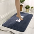 thumbnail image 2 of CJC Shower Mat Anti-Slip Tub Bath Mat Quick Dry Shower Mat Absorbent Soft Shaggy Surface Bathroom Floor Mat For Wet Areas, 2 of 10
