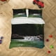 thumbnail image 2 of 3D Verde Bosque Lago Paisaje Funda nórdica Set Ropa de Cama Set Funda Nórdica, 2 of 3