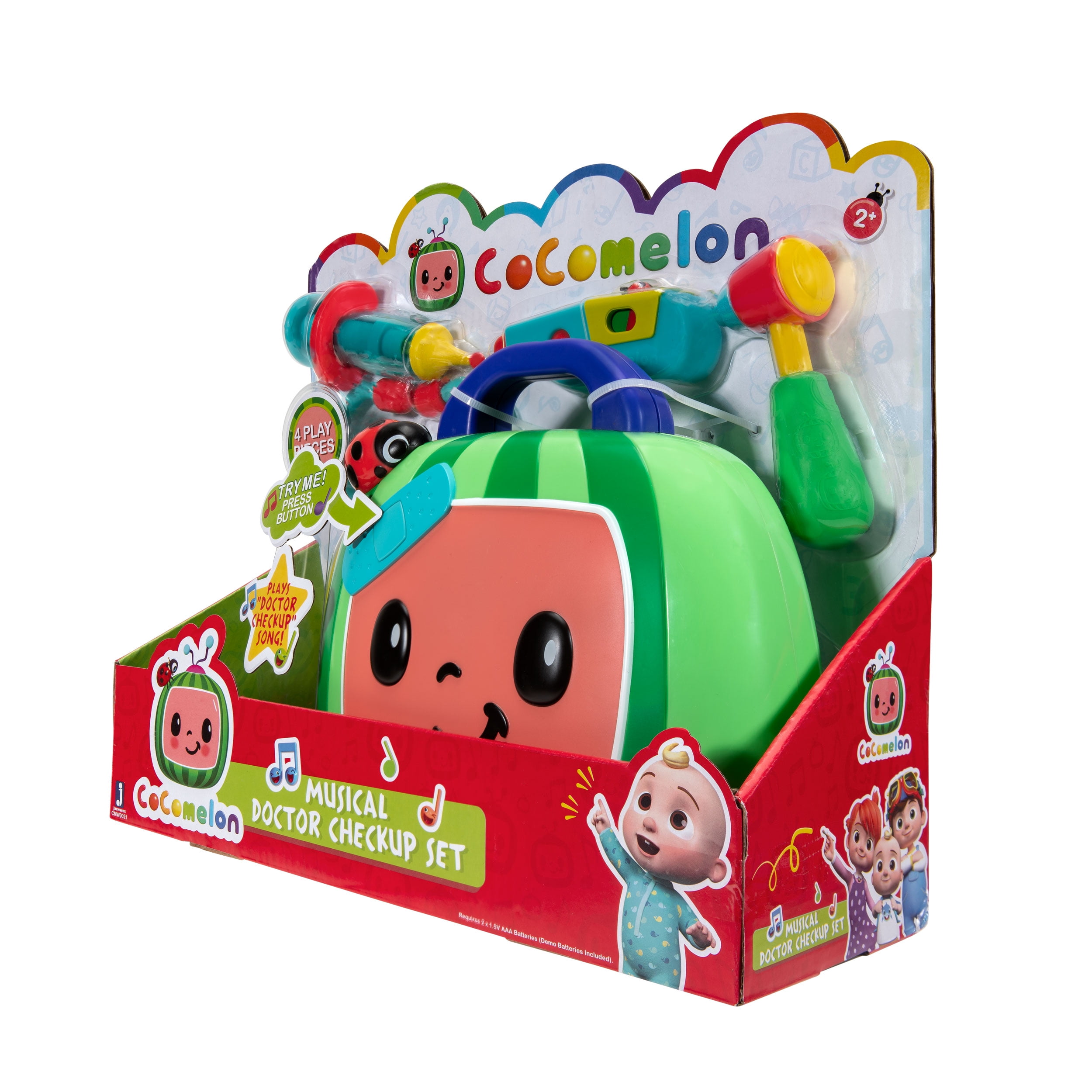 CMW0021 Jazwares Cocomelon Musical Doctor Checkup Play Set for sale online 