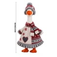 thumbnail image 3 of Aurorax 19 inch Porch Goose Christmas Outfits 23",Porch Goose Clothes Set,Winter Porch Goose Costume for Garden, 3 of 7