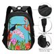 thumbnail image 3 of Balery Tropical Jungle Flamingo Mochila con carga USB para hombre y mujer - Mochila impermeable y antirrobo para portátil con puerto USB para viajes, trabajo, estudios y universidad, 3 of 7