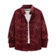 thumbnail image 4 of Blusa y camisa de manga larga con cuello vuelto para hombre, cárdigan liso a la moda con cuello vuelto, blusa de poliéster con botones para hombre, 4 of 5