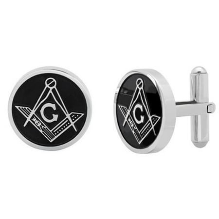 Stainless Steel Masonic Cufflinks