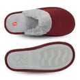 thumbnail image 4 of Hanes Womens ComfortSoft Cotton Slip On Scuff Slipper with Memory Foam, 4 of 8