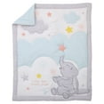 Disney Dumbo Crib 3 Piece Bedding Set, Infant Boys and Girls