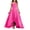 Hot Pink, variant on Spaghetti Strap Junior Bridesmaid Dresses Silk Satin Flower Girl Dress for Teen Girls Wedding A Line Dress Special Occasions