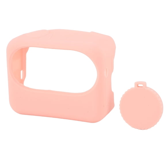 Cubierta De Lente De Cámara, Funda De Silicona Para Cámara De Acción GO 3S, Funda Protectora Antiarañazos Con Cubierta Protectora De Lente Para Viajes Al Aire Libre