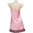 thumbnail image 5 of Jenna Rink Inspired Pink Slip Dress – Lace Trim Bodycon Mini Dress for Women, 5 of 6