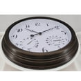 thumbnail image 1 of ruzhgo Outdoor Clock Display Temperature and Retro Style Halls Terraces Humidity Wall Clock for Patio Garden Bathroom, 1 of 9