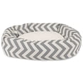 thumbnail image 2 of Lit pour Chien en Chevron Gris de 24 Pouces, 2 of 6