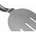 6 X 3 Flexible Stainless Steel Slotted Spatula For Griddle Grill