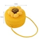 thumbnail image 3 of Bolso de hombro de paja de girasol para niños, Bolso de mano dulce de verano para niña (amarillo), 3 of 5