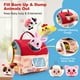 thumbnail image 4 of Mini juego de muñecas de peluche Farm House | Juguete interactivo de rompecabezas sensorial suave | Accesorios desmontables para animales | Coincidencia de formas | Caja plegable | Tamaño de viaje, 4 of 4