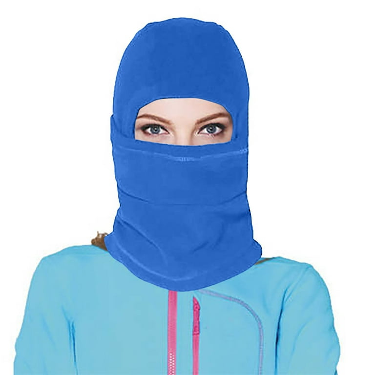 Fleece Balaclava Ski Mask Windproof Winter Face Cover Hooded Neck Warmer VELAI Balaclava Fleece Ski Mask for Men Women Winter Face  main image 4