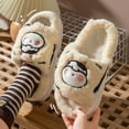 thumbnail image 2 of Vedolay Slippers for Women Indoor Cozy Warm House Shoes Comfort Slip On House Slippers for Women Beige,36-37, 2 of 4