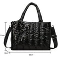thumbnail image 6 of CoCopeaunt Puffer Tote Bag for Women Quilted Padded Handbag Puffy Tote Purse Lightweight Down Padding Crossbody Bag Puffer Bag, 6 of 6