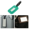 thumbnail image 5 of Unique Bargains 1 Pc Convenient Luggage Tag for Travelling Green Soft Rubber, 5 of 5
