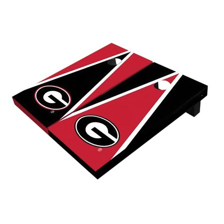 Skip's Garage Georgia Triangle Solid Wood Cornhole Board Set