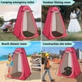 thumbnail image 4 of Pop Up Shower Camping Tent, Outdoor Privacy Camp Toilet Tent, Portable Dressing Room with Carrying Bag, Bath Bag for Camping, Hiking, 4 of 5
