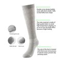 thumbnail image 3 of Baohd 3a Set Of 2 Polyester Feet Cozy And Stylish With These Long Scrunch Knee-high Boot Socks For Women, 3 of 6