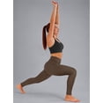 thumbnail image 3 of Rosvigor 2 Pack Womens Yoga Leggings High Waisted Workout Leggings with No Front Seam Tummy Control Stretch Athletic Pants, 3 of 7