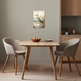 thumbnail image 4 of ZHONGYUTONG Blue Heron Wall Art Egret Picture Wall Decor Crane Canvas Print Coastal Bird Paintings Animals Artwork for Living Room Decor Framed (16.00" x 24.00"), 4 of 5