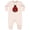 Natural Heather, variant on Inktastic Lady Bug Baby Fleece Romper