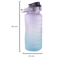 thumbnail image 2 of Botella Thermo de 2 Litros color degradado Azul-Morado Genérica Botella de agua 2 Litros, 2 of 5