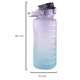 thumbnail image 2 of Botella Thermo de 2 Litros color degradado Azul-Morado Genérica Botella de agua 2 Litros, 2 of 5