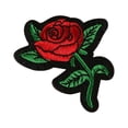 thumbnail image 2 of Giunmcul Online Shopping 6Pcs Rose Embroidery Badge Clothes Fabric Patch Applique Decor DIY, 2 of 3