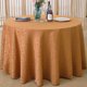 thumbnail image 1 of Mantel Yesbay de poliéster resistente al desgarro, lavable y redondo para cocina, color café claro, 1 of 8