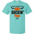 thumbnail image 3 of Inktastic You're Looking at the Best Buckin' Papa Ever Hunting T-Shirt, 3 of 5