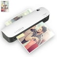 thumbnail image 4 of Laminator Desktop Thermal Laminator Machine Automatic Photo Document Laminator with Paper Cutter Corner Rounder for Home Office 300pcs Plastic Sealing Film, Fillet Machine, Corner, 4 of 7