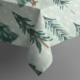 thumbnail image 5 of Light Green Christmas Tree Pattern Square Tablecloth,Waterproof Square Table Cover,Wipeable Spillproof Washable Table Cover for Home Kitchen Party Decor 52"x52"(132x132cm), 5 of 6