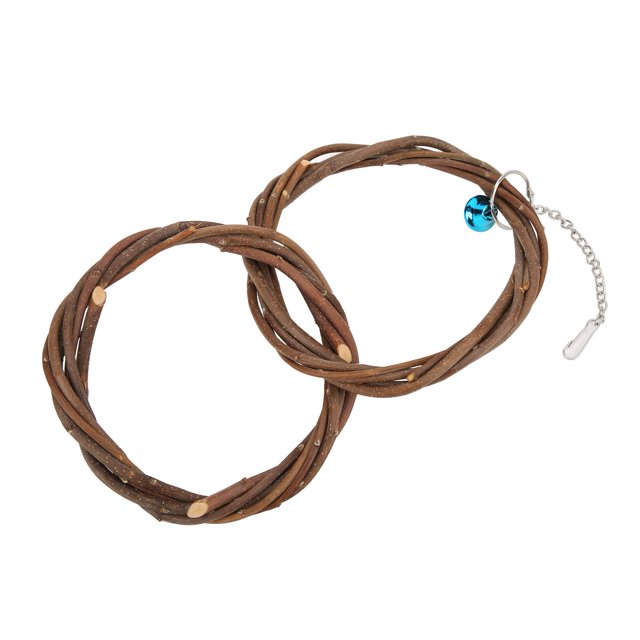 Bird Toy Double Ring Swing, Easy To Install Ring Swing Attract Attention Easy To Use With Bells For Double Ring Swing