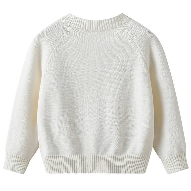 Utlike Girls Knit Cardigan Sweater Handmade Heart Design Casual