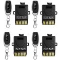thumbnail image 1 of 4X Interruptor de Control Remoto de Bomba de Agua de 433 MHz 220 V, MóDulo Receptor de 1 Canal 30A, Transmisor RF Inalámbrico de Encendido / Apagado para Luz LED, 1 of 5
