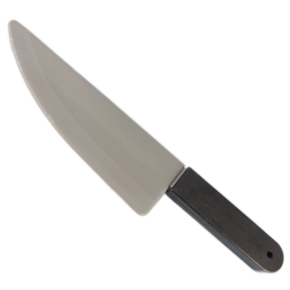 Plastic Horror Kitchen Cleaver Fake Weapon Butcher Knife Weapon