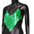 thumbnail image 5 of Tauxra V-Neck Tank Top For Women with Metallic Glitter and Adjustable Straps, Casual Strap Top for Daily Wear and Role Play Events, 5 of 6