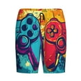 thumbnail image 6 of Daiia Gaming Mens Woven Stretch Pajama Short,Short Pajama Pants-4X-Large, 6 of 7