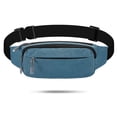 thumbnail image 1 of Apuakthei Fanny Pack para mujeres hombres impermeable correr senderismo viajar cinturón bolsa ajuste teléfonos, 1 of 5