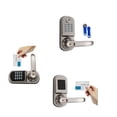 thumbnail image 6 of FETCOI Electronic Digital Door Lock Single Latch Password Keyless Keypad Security Entry (Left handle), 6 of 17