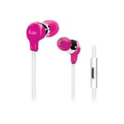 iLuv IEP374 Twisted Taffy - Headset - in-ear - wired - noise isolating - pink
