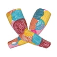 thumbnail image 1 of Balery Colorful Wool Balls Mangas Refrescantes para Brazos para Hombre y Mujer – Transpirables y Absorbentes de Humedad para Mujeres, Hombres y Niños, 1 of 7