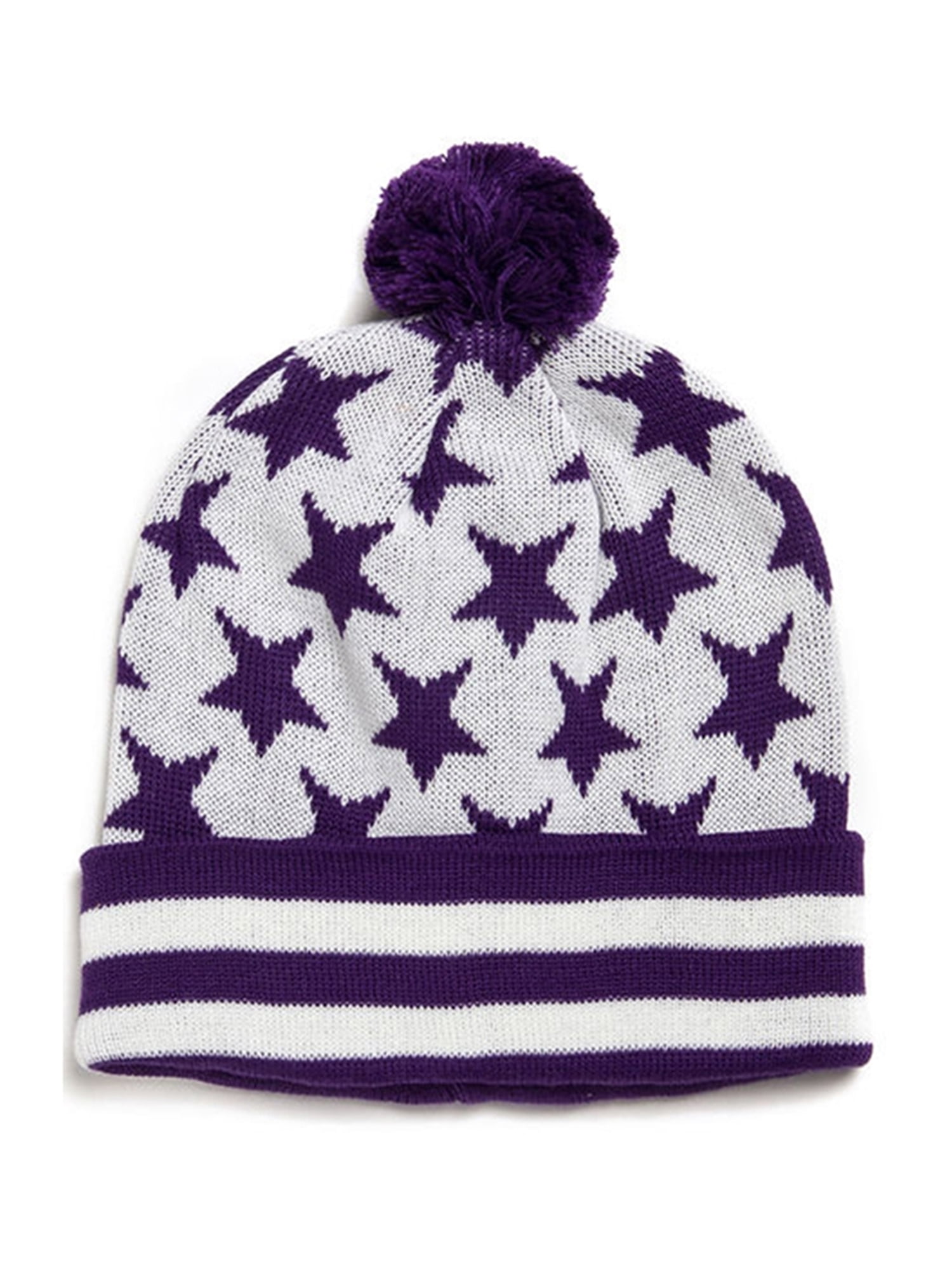 mens purple beanie hat