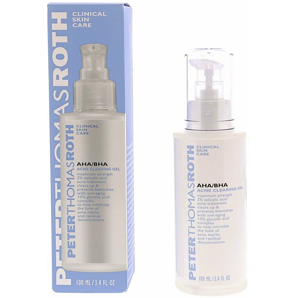 Peter Thomas Roth AHA/BHA Acne Clearing Gel 3.4 oz / 100 ml (FREE